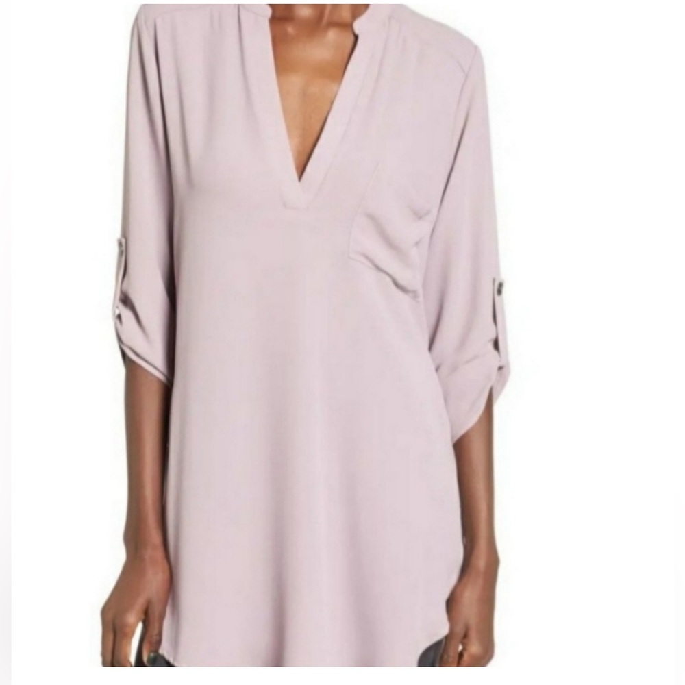 Lush Women's Tunic Top - Soft Pink
